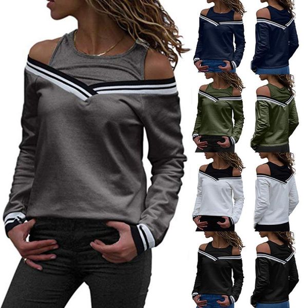 

long sleeves tee shirts for women women clothing originality crop fashion t shirts simplicity designers clothes womens shirts ws032, White