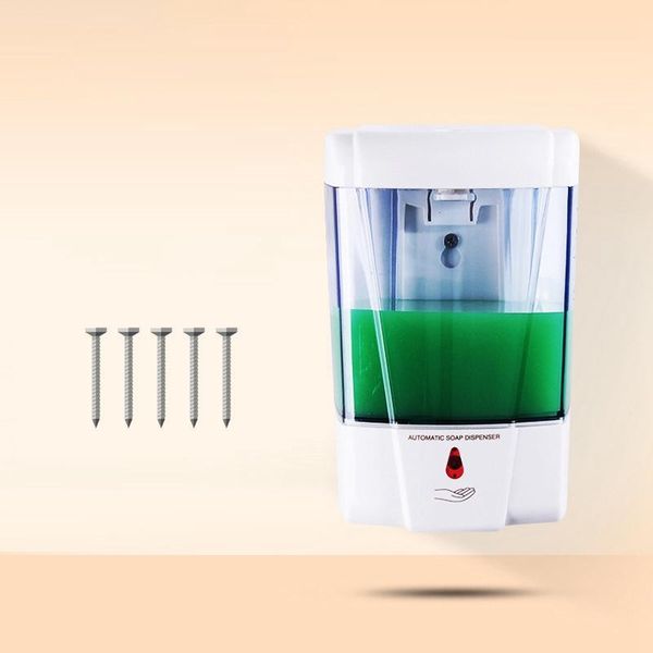 

liquid soap dispenser 600ml automatic wall mounted infrared sensor shower bathroom home