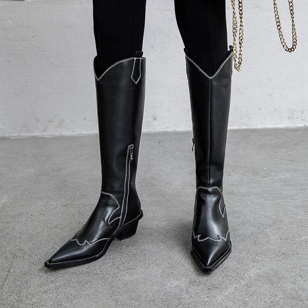 

women's winter 2021 snow solid boots 22-25cm kdw3, Black