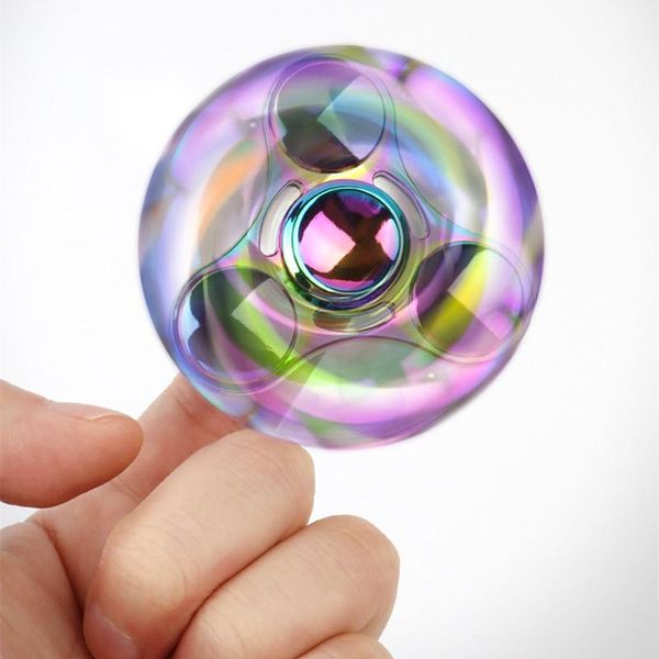 

rainbow heptagonal hand spinner fidget icint isloy metal fidget spinner metal подшипник edc spinner hand снимает стресс f39 h jllvhl