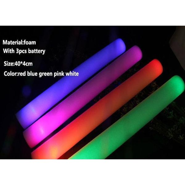 

led light sticks new foam props concert party flashing led light luminous sticks christams festival children bbyfia bde_luck