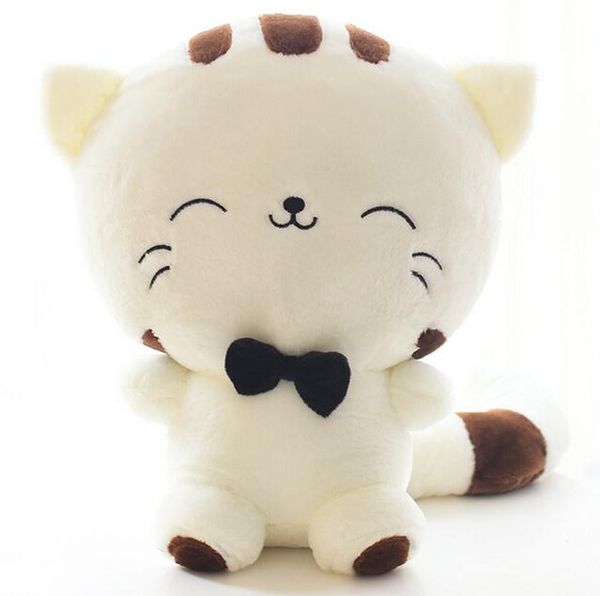 

20 см симпатичные kawaii cat с bow plush куклы игрушки подарочная фаршированная мягкая кукла подушка диван подушка подушки рождественские по