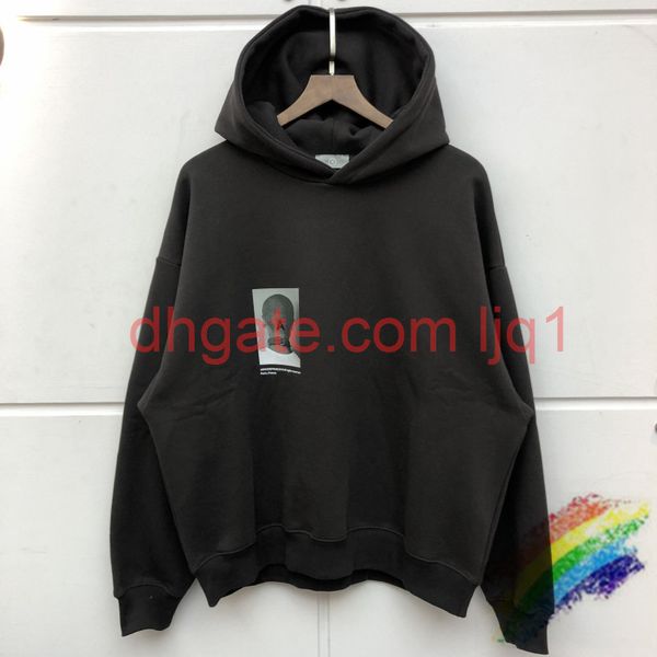 

hoodie men women washed old pullover printing vintage hoodies, Black