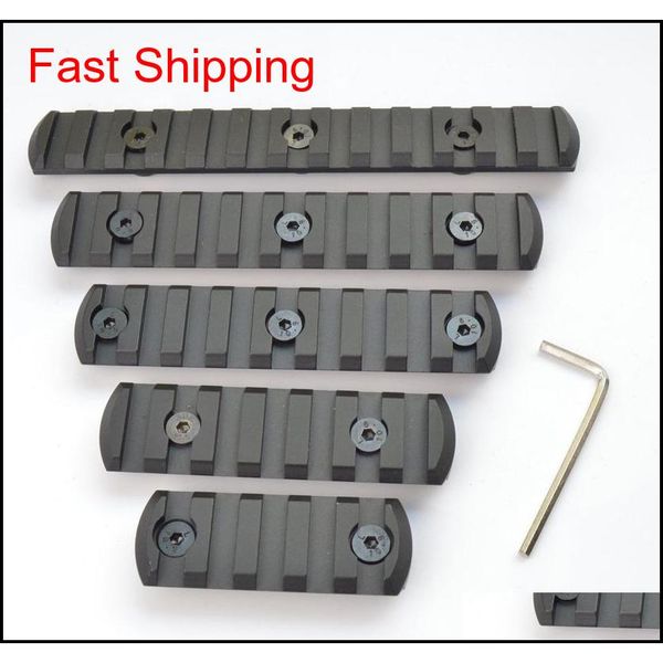 

5,7,9,11,13 slot cnc aluminum picatiny/weaver rail section for key mod handguard rail mount shipping ufw6b