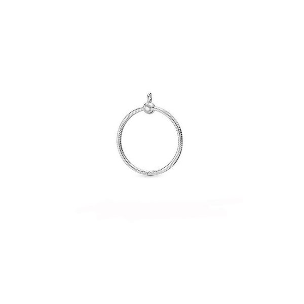 

genuine 925 sterling silver fit pandora couple necklace classic o-shaped pendant silver rose gold necklace pendant diy love blue c344q