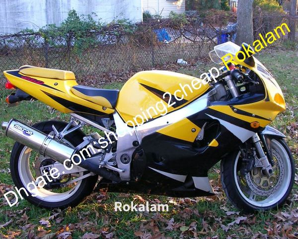 

for suzuki k1 gsxr 600 750 gsx-r750 gsxr750 gsxr600 2001 2002 2003 motorcycle aftermarket kit yellow fairing set (injection molding)
