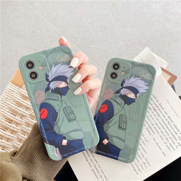 

new kakashi hatake uchiha obito naruto soft silicone def 12 11 pro 7 plus 8 xs x xr max case