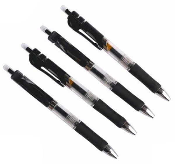 

0.5mm press gel pen red/blue/black ink nose pen replace ink office school st jllgic ffshop2001