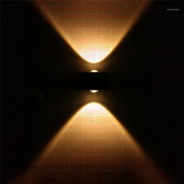 

wall lamp modern light indoor lighting cob led night up and down 2w cool white warm for corridor garden1