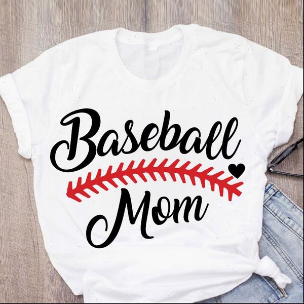 

women mom soccer game day short sleeve summer lady womens clothing t shirt tees female t shirt, White