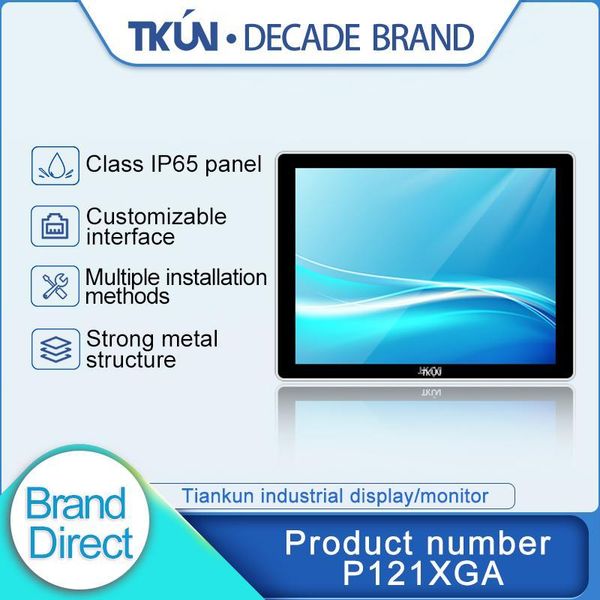 

12-inch 15-inch dustproof and waterproof faceless frame panel, capacitive touch display ,monitor,high brightness outdoor monitor1