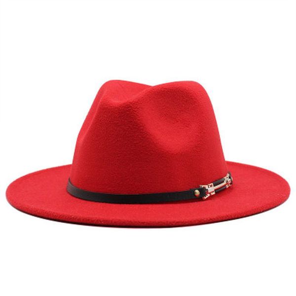 

fedora hats women men outdoor autumn winter formal dress women hats winter jazz caps with band belt white black men, Blue;gray