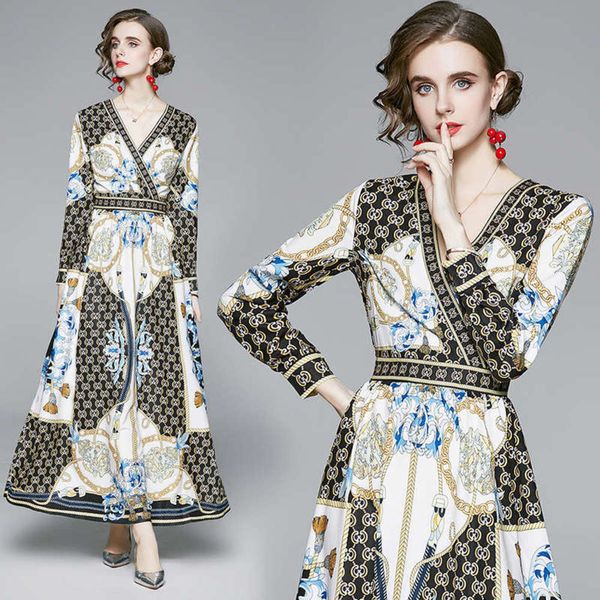 

palace sale 2020 printed v-neck dress, Black;gray