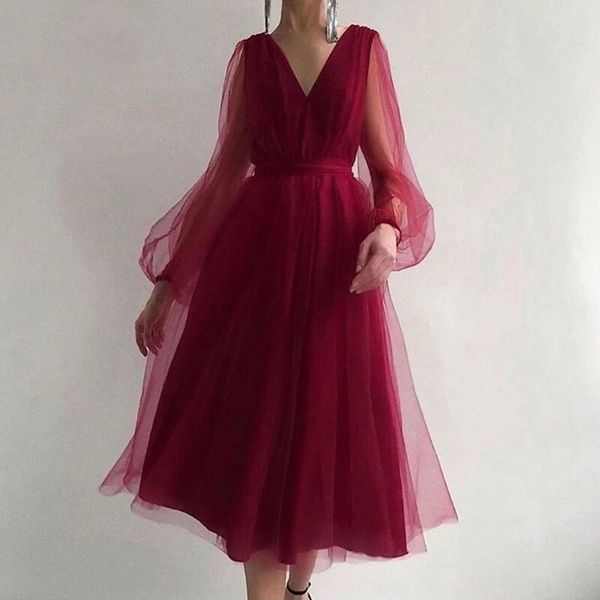 

2021 new robot soiree low-cut v sleeves puff dresses from that prom. pwiw, Black