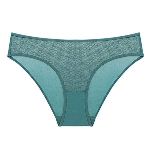 

solid color comfortable breathable women's underwear briefs k1102, Black;white