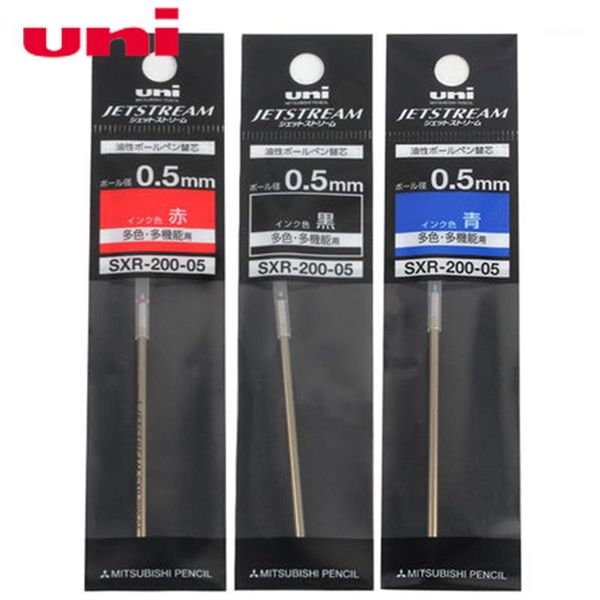 

one piece japanese uni sxr-200 ballpoint pen refill 0.5mm 0.7mm1, Blue;orange