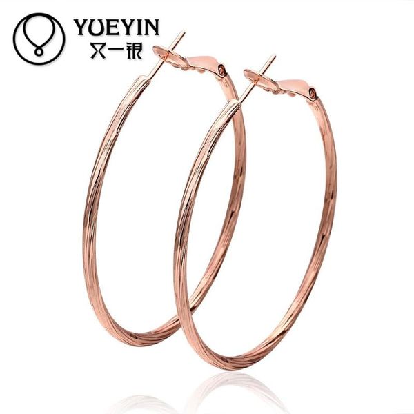 

hoop & huggie gold color earrings for women wedding jewelry brincos da mulher pendientes de la mujer joias ouro factory price, Golden;silver
