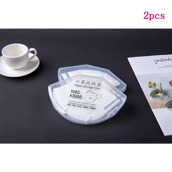 

buckle mask case storage box student portable squre face masks container safe waterproof and transparent mask box organizer wmtfyi bdesybag