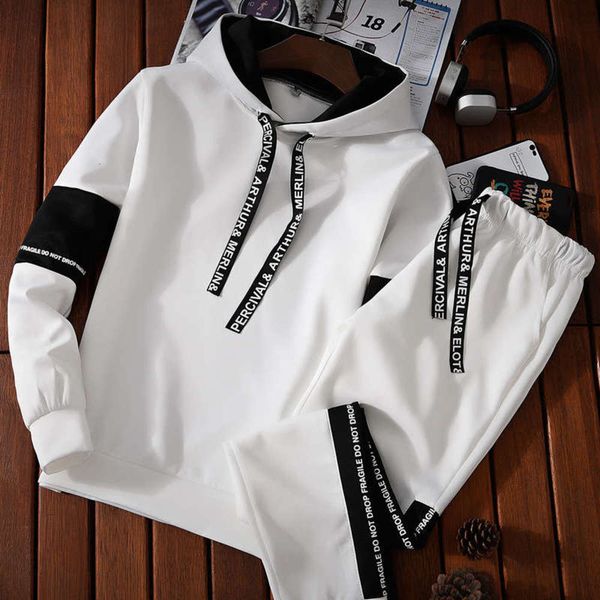 

casual spring and autumn 19 new suit men's hooded pullover sweater, Gray