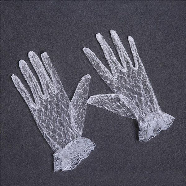 

short lace bridal gloves white waist length gloves wedding gloves gant enfant mariage st236 h sqceik