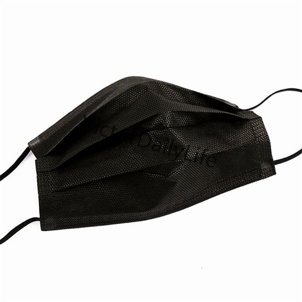 

sanitary 3-layer mouth protection mask with earloop outdoor masks dhl black disposable faceoutletvnk1