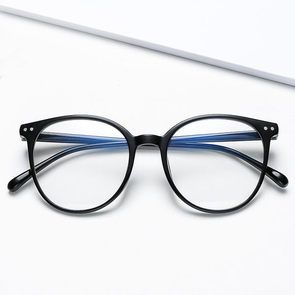 

trends office anti blue light oversized retro computer glasses women blue blocking gaming big size men eyeglasses frame