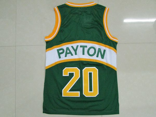 

men's vintage gary peyton scottie pippen mitchell and nes 94 95 college basketball jersey or customized jersey with any name or number, Black