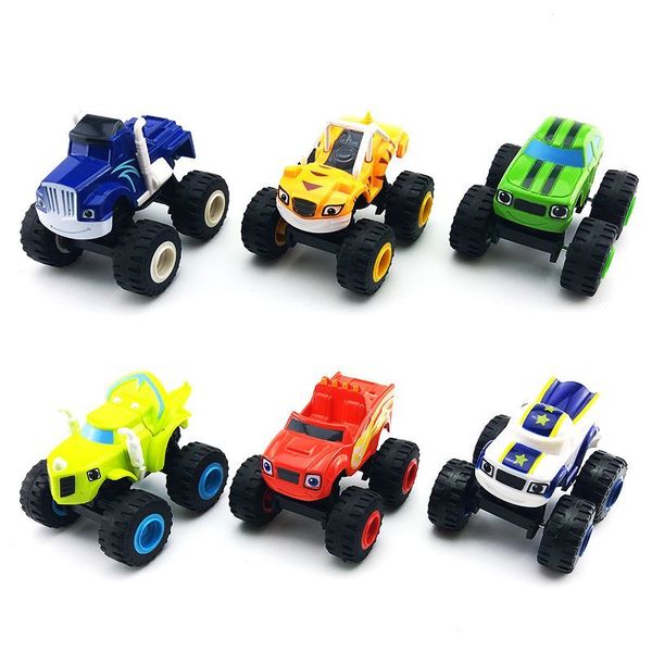 

whirlwind team baby bus machine monster flame cross-country sliding car toy children and boys racing