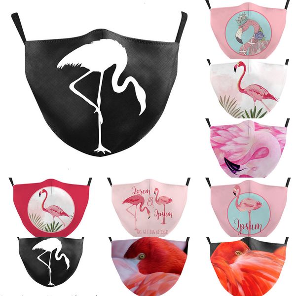 

fashion 3d digital animal printed protective swan element dust-proof smog male and female mask 4 njhpe