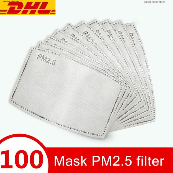 

filter-slice mouth pm2.5 haze for anti mask replaceable 5 layers non-woven activated carbon filter face masks by dhldd6z