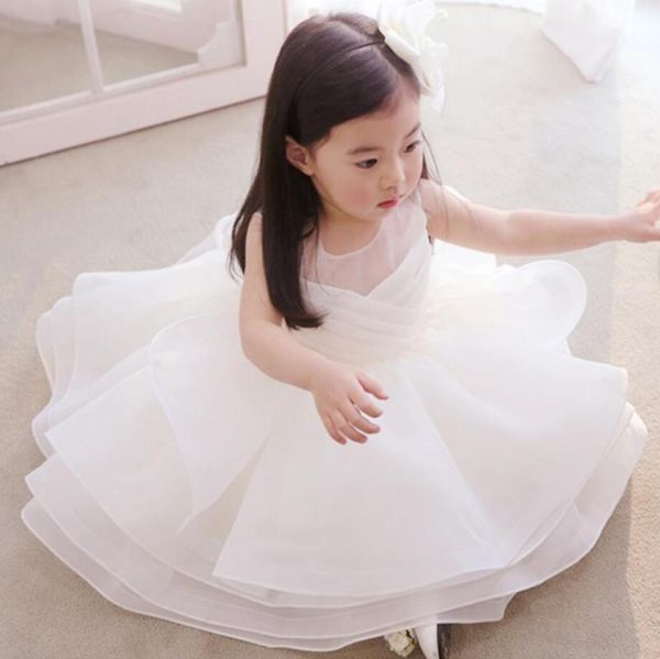 

girl's dresses born baptism dress for baby girl bow first birthday party wear flower toddler christening gown infant princess vestidos1, Red;yellow