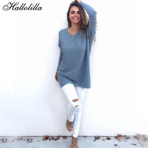 

autumn warm jumpers ladies sweater women pullover mujer casual vintage clothes casaco feminino harajuku v-neck plus size 201225, White;black