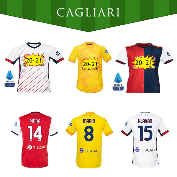 

20 21 21 cagliari calcio soccer tracksys tentenary kit joao pedro limited edition nainggolan 2020 2021 maglie da юбилейная футболка, Black;yellow