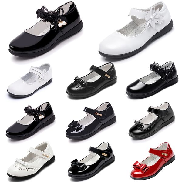 

designer platform shoes for girls leather princess shoes with soft bottoms triple black triple white outdoor summer walking jogging sneakers