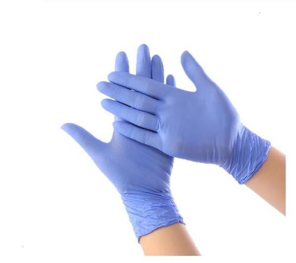 

factory8d0yrubber experiment household 100pcs nitrile disposable cleaning latex catering gloves universal left and right