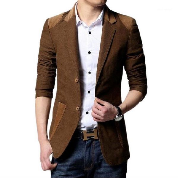 

new men's blazers autumn man classical jackets plus velvet blazer masculino cool trendy jaqueta masculina plus size m- 6xl1, White;black
