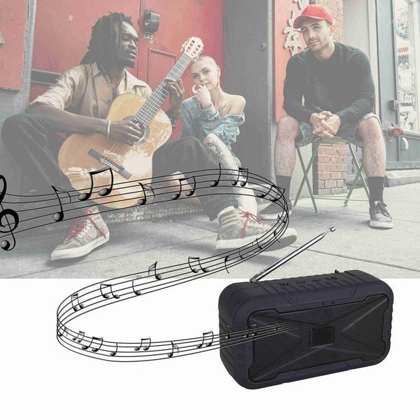 

rm-s202 portable bluetooth speaker wireless mini column stereo outdoor sound box loudspeaker speaker with fm radio1