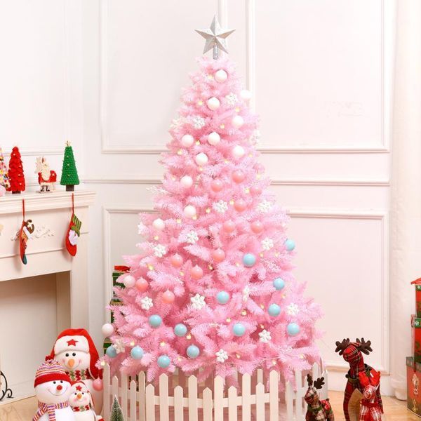 

120cm /150cm /180cm pink christmas tree for home xmas decorations supplies festival party ornament1