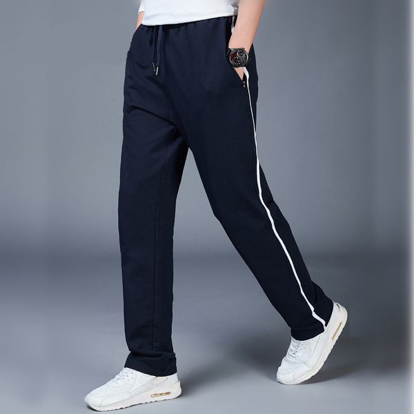 

2020 autumn sport running pants gym jogging pants men loose elastic basketball workout training homme plus size sweatpants c1118, Gray