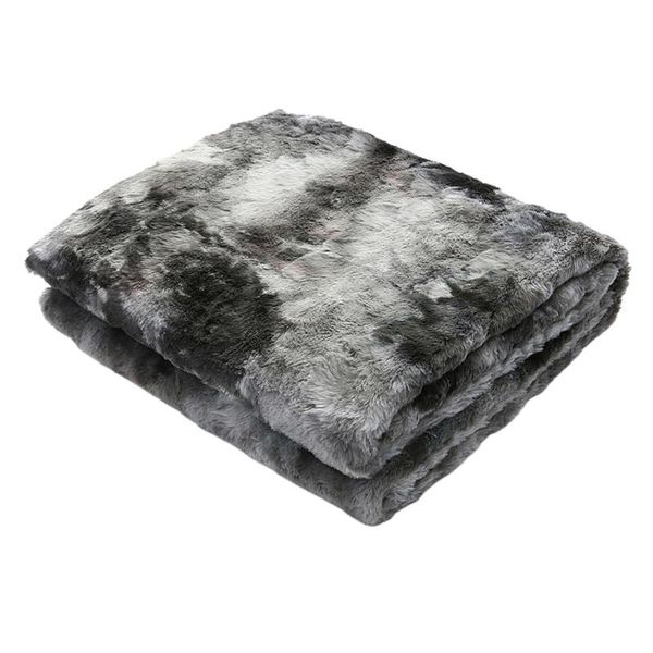 

couch faux fur for bed sofa machine washable warm lightweight living room solid home office fall winter super soft throw blanket