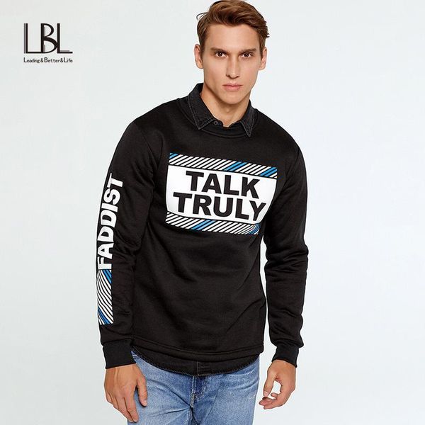 

2020 sweatshirt men hoodie crewneck sweatshirts spring autumn fleece hoody casual fashion letter print streetwear tracksuits1, Black