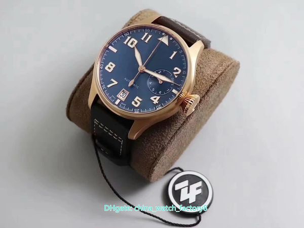 

8 style zf maker watches 46mm pilot's iw500916 iw500908 iw500917 cal.51111 movement mechanical automatic mens watch men's wristwat, Slivery;brown