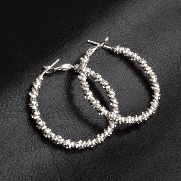 

hoop & huggie earrings for women personality earring earings silver plated color jewelry earing brincos brinco oorbellen pendientes 1, Golden;silver
