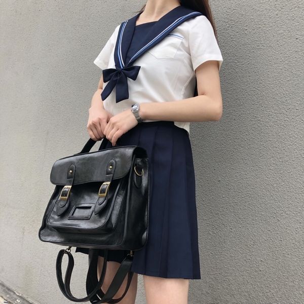 

korean vintage women backpacks preppy style student backpack multifunctional female shoulder bag women school bag ladies totes c1023