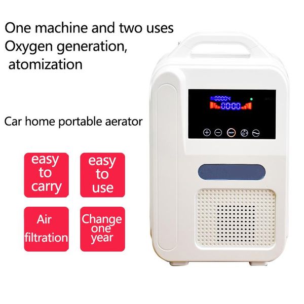 

oxygen generator household portable oxygen machine outdoor 12v mini small locomotive vehicle plateau elderly charging