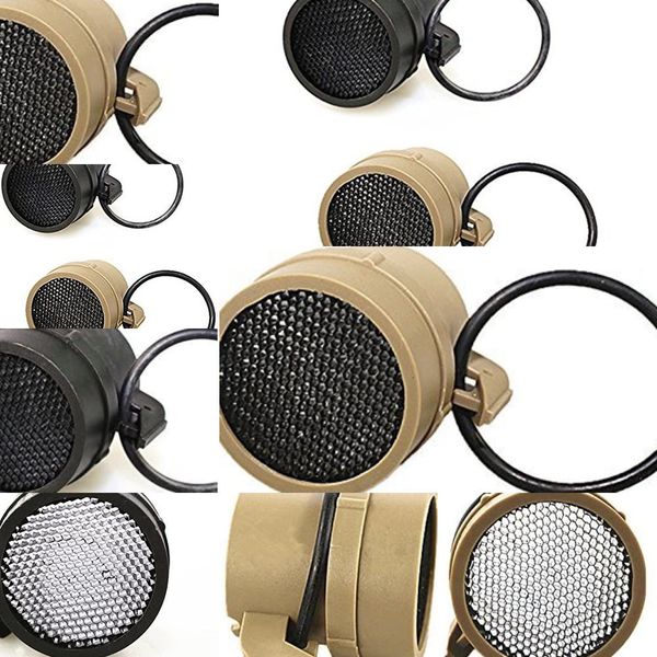 

kill scope flash round meshy device cover anti-reflection for acog 4 x 32 scope 2bzr3