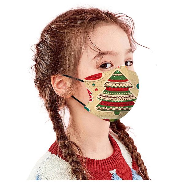 

dhl design children's christmas santa snowman shipping reusable adjustable pm2.5 filter mask