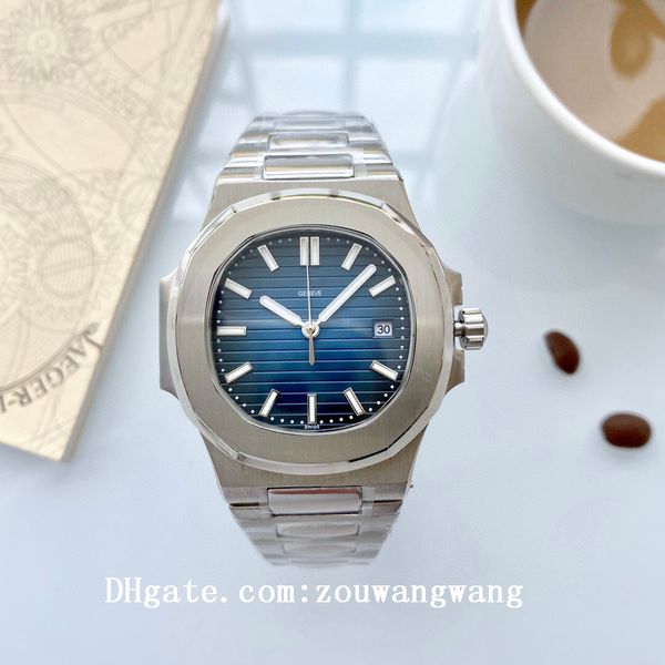 

2020 boss sport nautilus man business watches aquanaut rose gold wristwatches pp mens watch d2087, Slivery;black