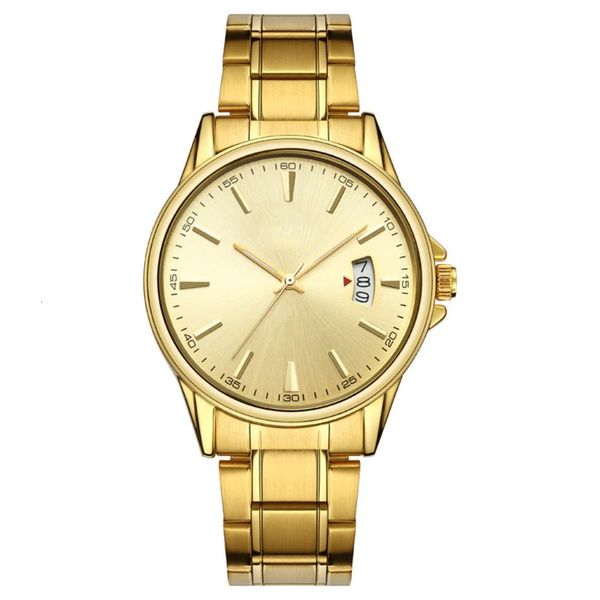 

new men's thin steel band quartz watch waterproof designer luxury fashion mature atmosphere ing, Silver