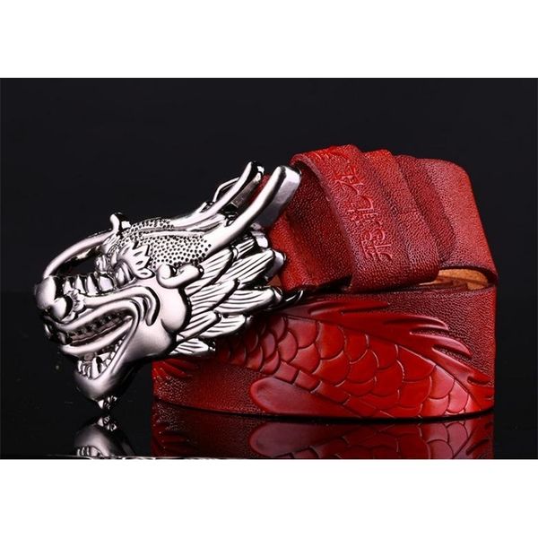 

2021 new belt brand belts luxury belts for men copper dragon buckle belt men and women waist genuine leather belts, Black;brown